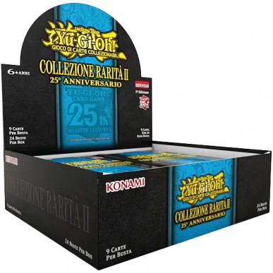 25° ANNIVERSARIO - COLLEZIONE RARITA' 2 - Display 24 buste ( 1a Edizione - ITA )